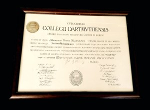 Dartmouth-Diploma